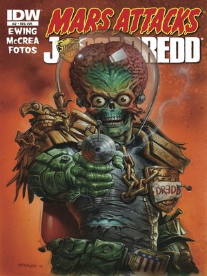cover image of Mars Attacks Judge Dredd (2013), Issue 2